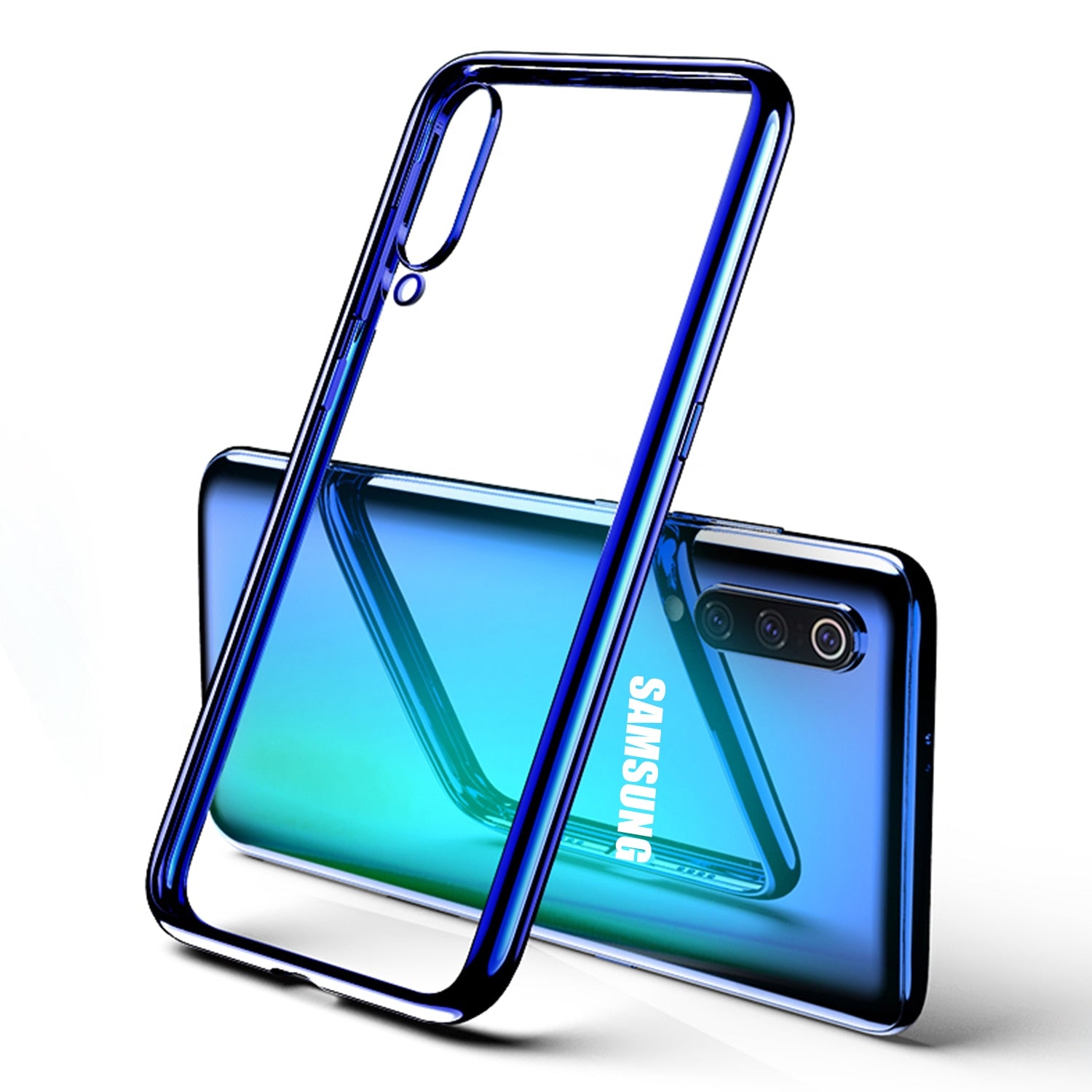 3D Laser Case for Samsung Galaxy A20e A20 A10 A30 A40 A50 A70 M20 A7 2018 A10S A20S A30S A50S A70s Bumper Silicone Plating Cover