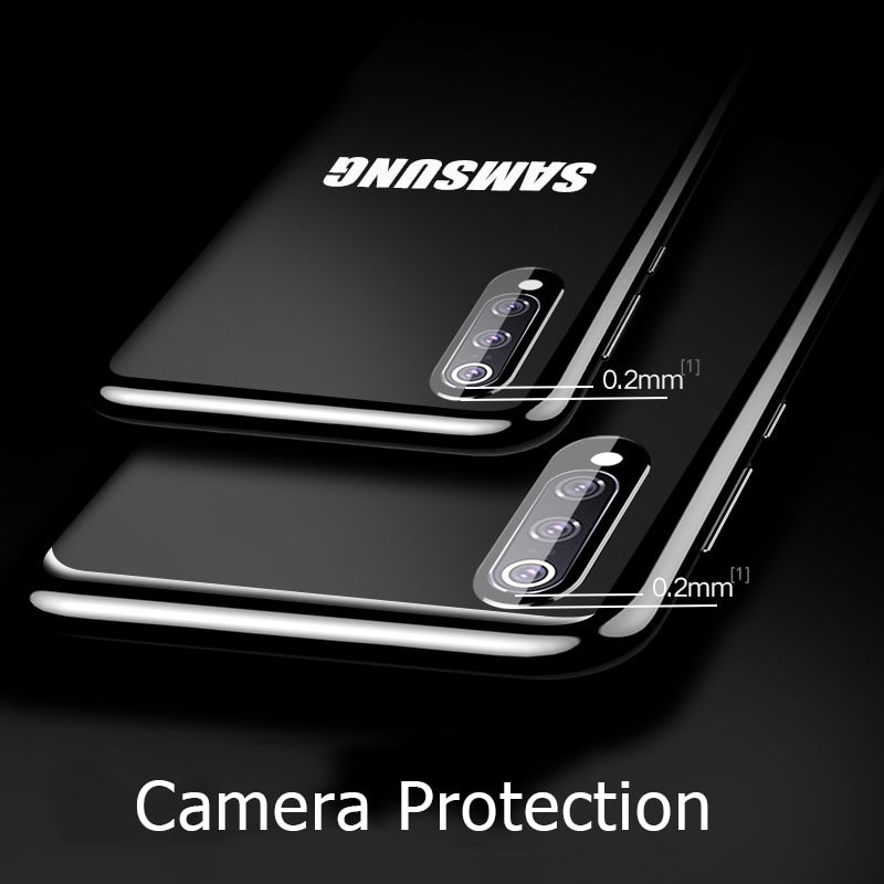 3D Laser Case for Samsung Galaxy A20e A20 A10 A30 A40 A50 A70 M20 A7 2018 A10S A20S A30S A50S A70s Bumper Silicone Plating Cover