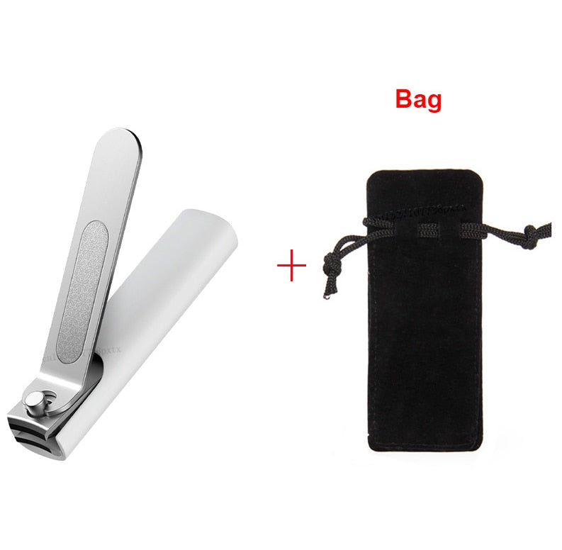 Xiaomi Mijia Stainless Steel Nail Clippers With Anti-splash cover Trimmer Pedicure Care Nail Clippers Professional File