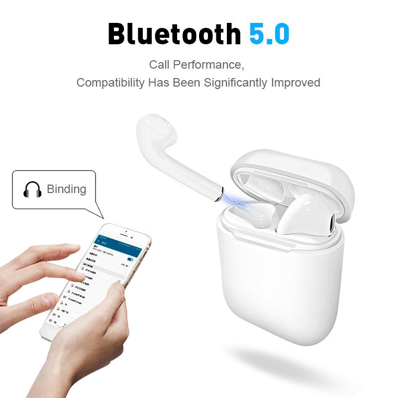 I9s Tws Headphone Wireless Bluetooth 5.0 Earphone Mini Earbuds With Mic Charging Box Sport Headset For Smart Phone