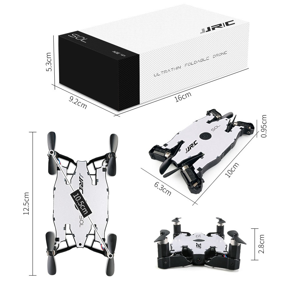JJR/C JJRC H49 SOL Ultrathin Wifi FPV Selfie Drone 720P Camera Auto Foldable Arm Altitude Hold RC Quadcopter VS H37 H47 E57